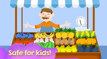 Funny Fruits - teach fruits easiest and funny way captura de pantalla 1