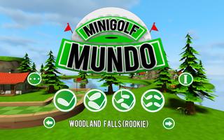 Mini Golf Mundo Free Plakat
