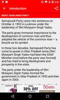 Samajwadi Party captura de pantalla 2