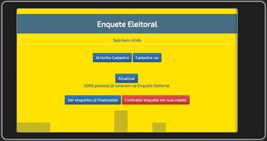 Enquete Eleitoral Ekran Görüntüsü 2