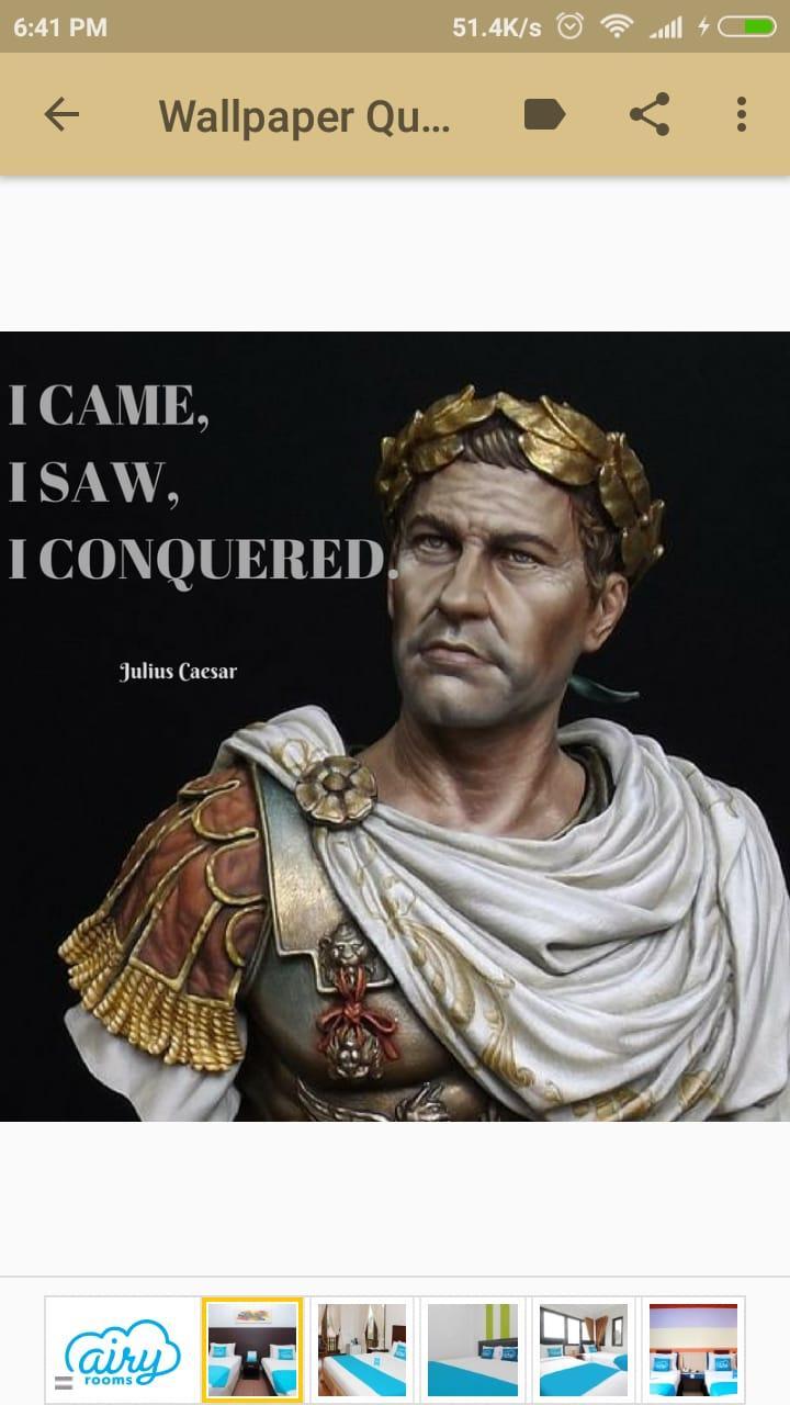 Julius Caesar Wallpaper Quotes HD for Android - APK Download