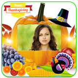 Happy ThanksGiving photo frame icône