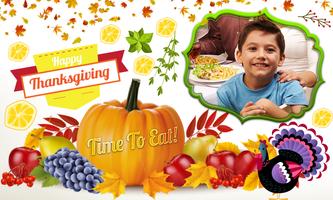 Happy ThanksGiving photo frame اسکرین شاٹ 3