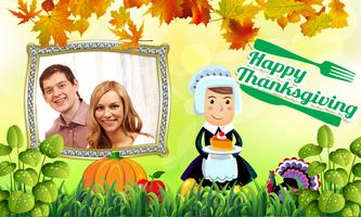 Happy ThanksGiving photo frame poster