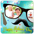 Happy Fathers Day photo frames icône