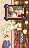 Happy Fathers Day photo frames poster