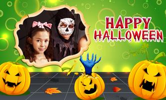 Happy Halloween photo frame-poster