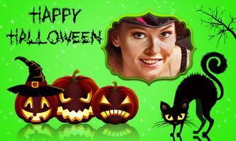 برنامه‌نما Happy Halloween photo frame عکس از صفحه