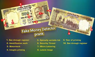 Fake Money Detector Prank скриншот 2