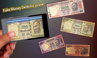 Fake Money Detector Prank Affiche
