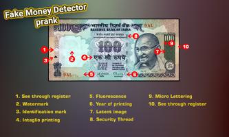 Fake Money Detector Prank capture d'écran 3