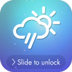 Lock Screen Style iOS9 Weather