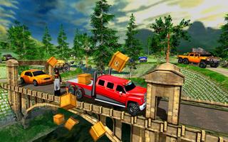 6x6 offroad real hill climb driving imagem de tela 1