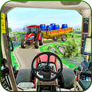 Real farming cargo tractor sim APK