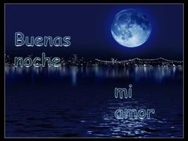 Frases de buenas noches amor Affiche