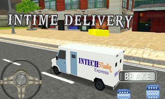 Courier Truck Simulator capture d'écran 3