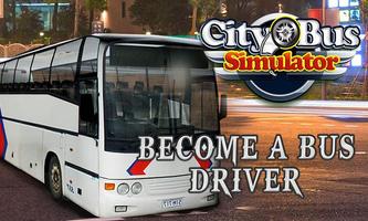 echte Stadt-Bus-Simulator 3D Plakat