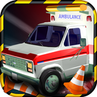 3D Ambulance Parking Simulator - Rescue Mission icône