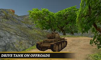 Army Tank 3D Transporter Truck screenshot 1