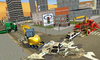 Dead city excavation truck اسکرین شاٹ 2