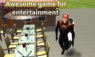 Flyingman Pizza Delivery Sim screenshot 1