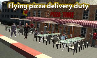 Flyingman Pizza Delivery Sim screenshot 2