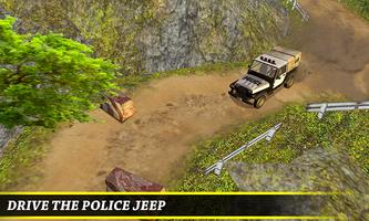 Xtreme Police Jeep Driving capture d'écran 1