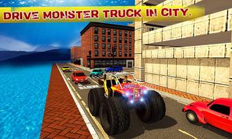 Monster Truck Speed Simulator स्क्रीनशॉट 1