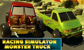 Monster Truck Racing Simulator Affiche