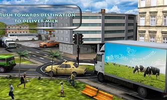 Milk Delivery Truck Simulator capture d'écran 3