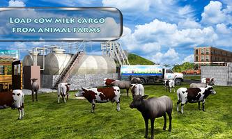 Milk Delivery Truck Simulator Affiche