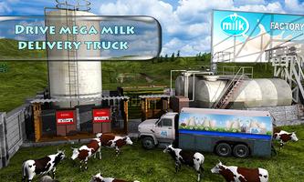 Milk Delivery Truck Simulator capture d'écran 1