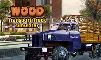 Wood Transport Truck Simulator Affiche