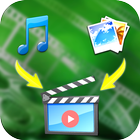Convert image to video + music icon