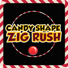 Candy Shape Zig Rush icon