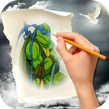 How To Draw Ninja Turtle