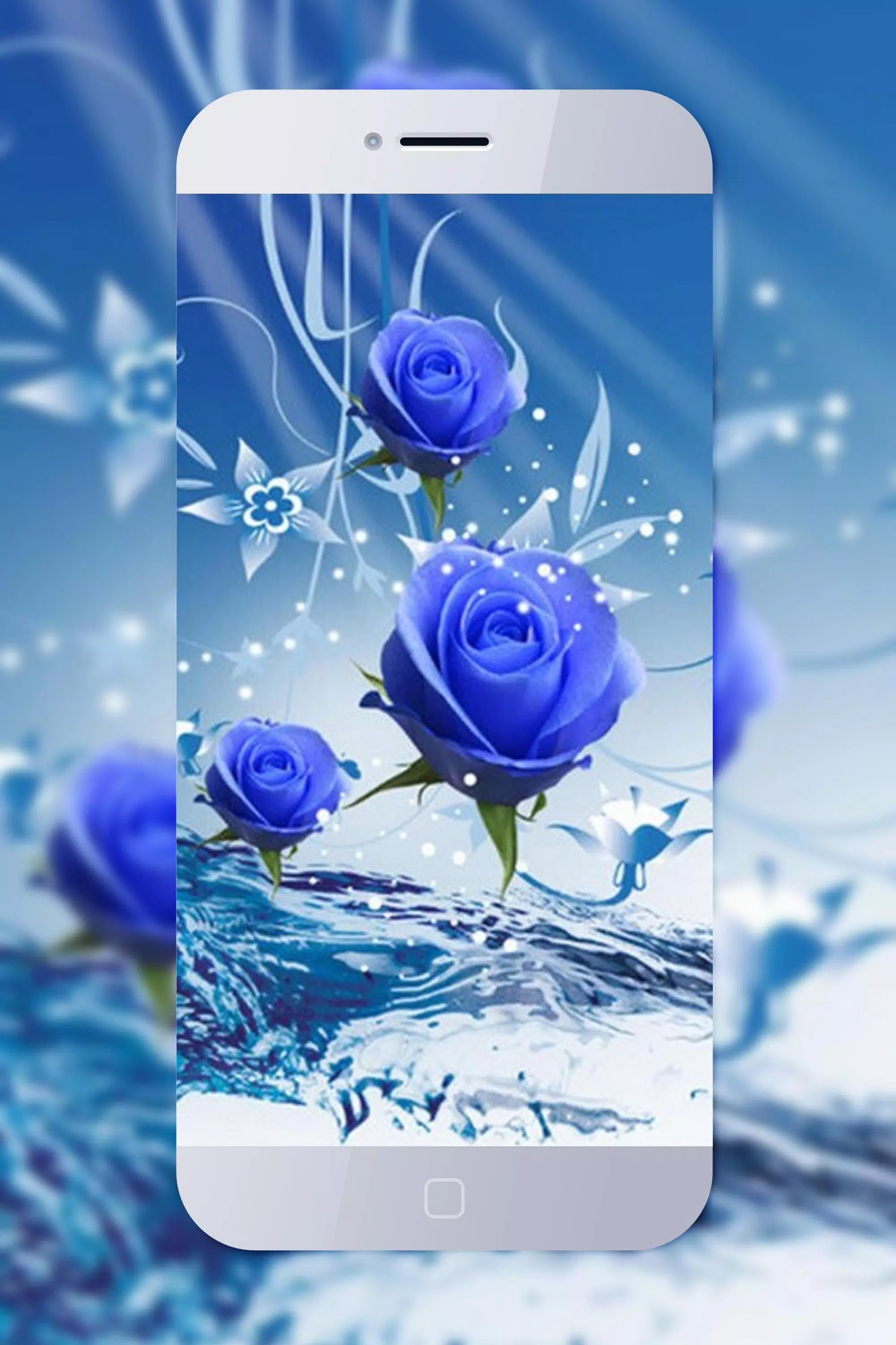 Tải xuống APK Blue Roses Wallpaper HD cho Android