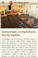 First Baptist Church of Denver 海報