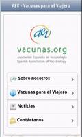 AEV: Vaccines for travelers постер