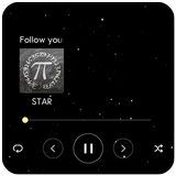 Space mp3 music player icône