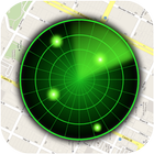 Police radar simulator icon