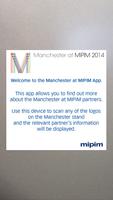 Manchester at MIPIM Partners poster