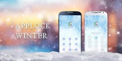 AppLock Theme Winter capture d'écran 3