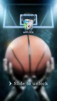 Tema de basquete para Applock imagem de tela 2