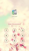 Beau thème Fleurs Pour AppLock capture d'écran 1