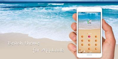 Strandthema für Applock Screenshot 3