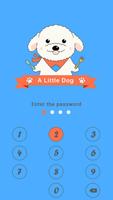 Tema del perro del oso Applock captura de pantalla 1