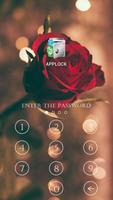 AppLock Theme Red Rose Ekran Görüntüsü 1