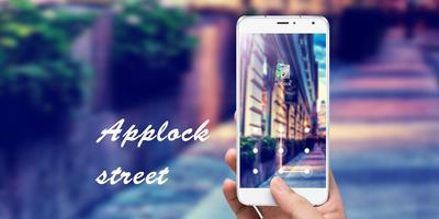 AppLock Theme Romantic Street Screenshot 3