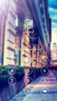 AppLock Theme Romantic Street Plakat